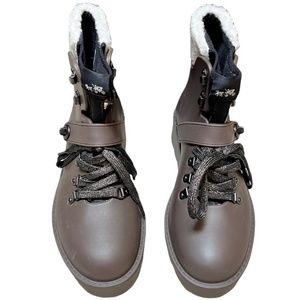 Coach urban hiker rubber waterproof boots